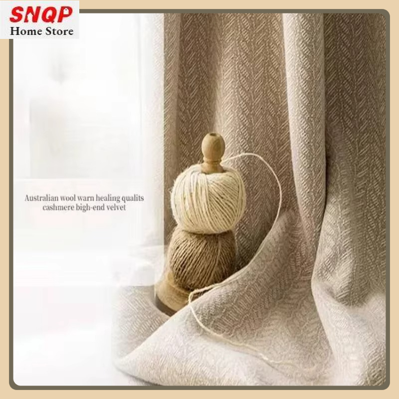 Blackout Curtain Thick - Rideaux de luxe en Chenille, mode