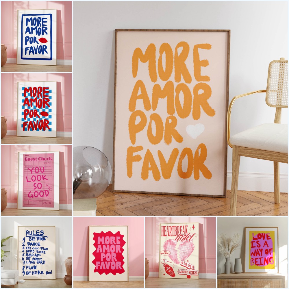 Home Cinema Decor - Maximaliste plus Amor Por Be Kind
