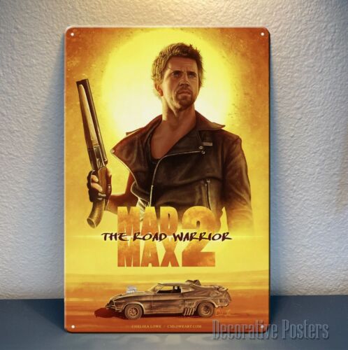 Home Cinema Decor - Affiche métallique du film Mad Max