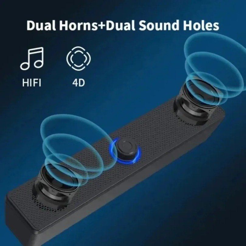 Home Cinema Speaker System - Barre de son sans fil Bluetooth