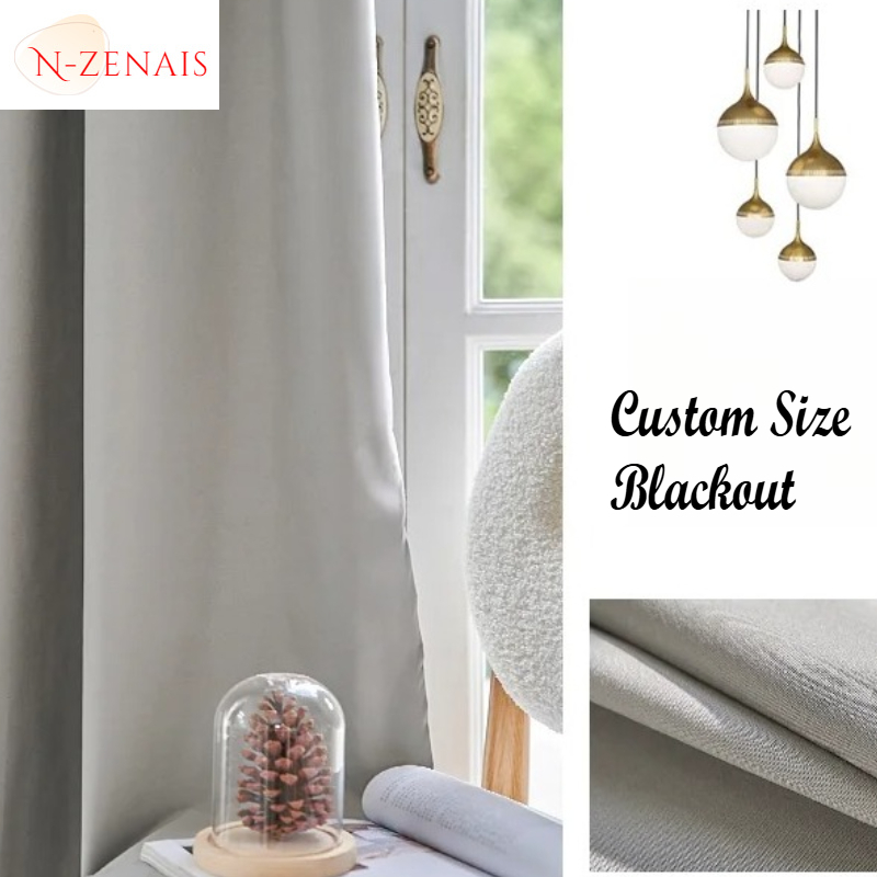 Blackout Curtain Thick - Taille personnalisée! moderne Simple élégant balcon