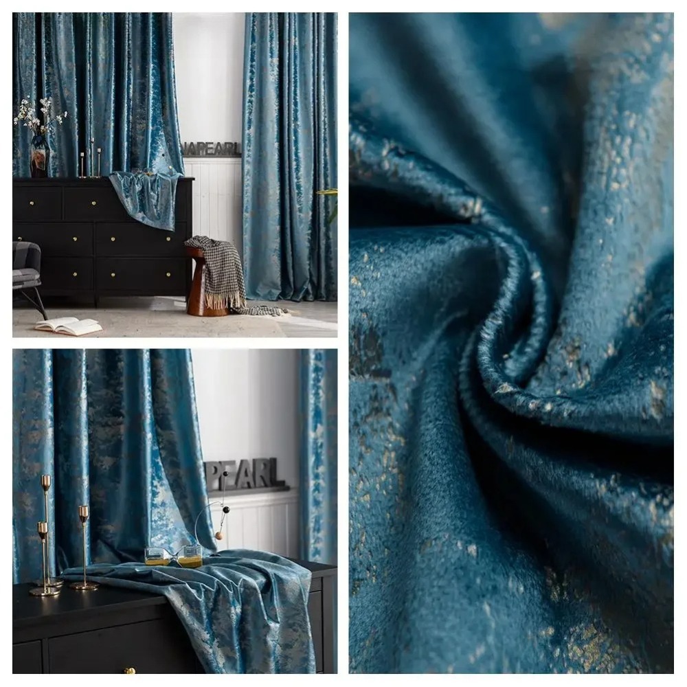 Blackout Curtain Thick - Rideaux épais en velours luxueux dans