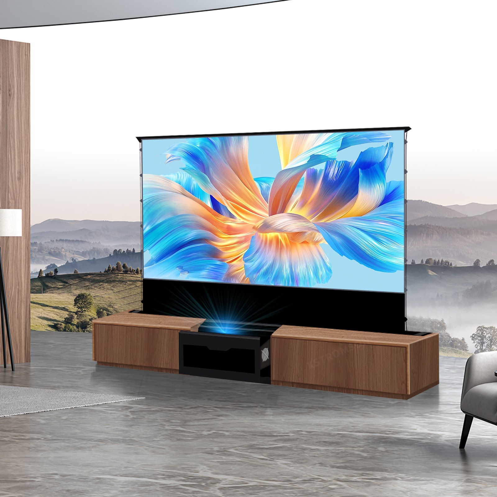Écran de projection motorisé à - Home Cinema Focal avis et prix