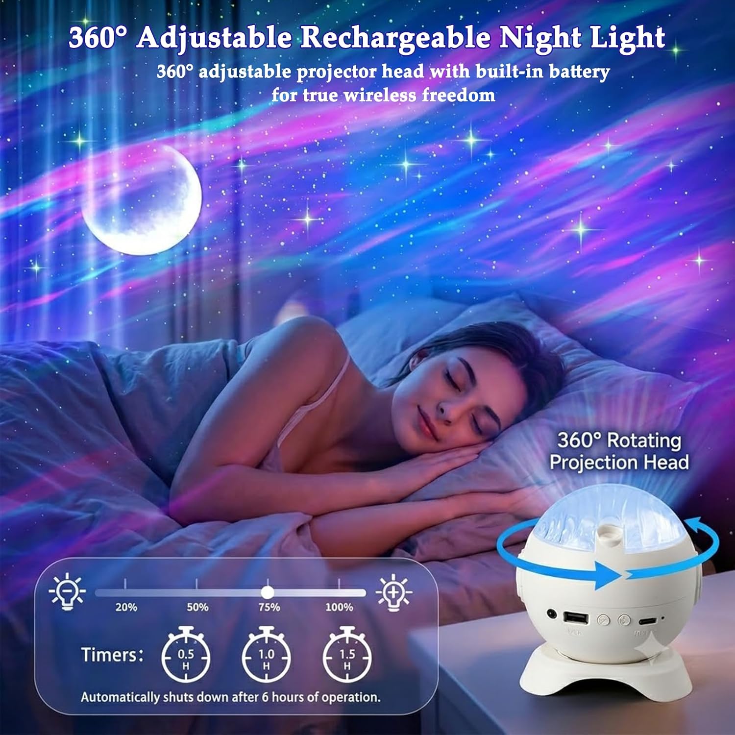 Projecteur d'étoiles Aurora av - Home Cinema Gaming avis et prix