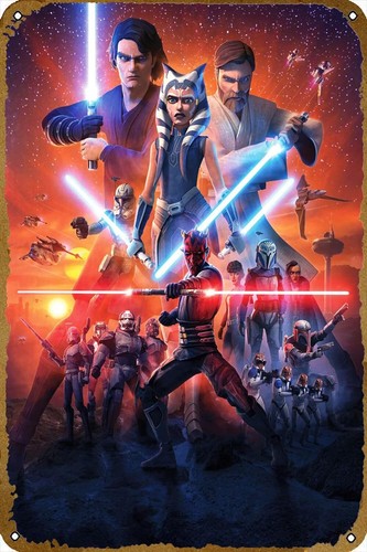 Affiche de film Clone Wars en  - Home Cinema Decor avis et prix