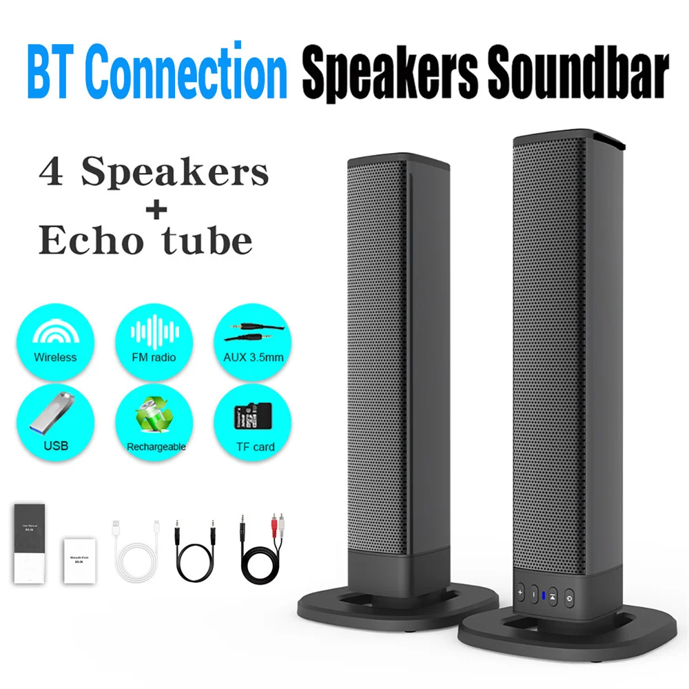 Barre de son TV sans fil Bluet - Home Cinema Speaker System avis et prix