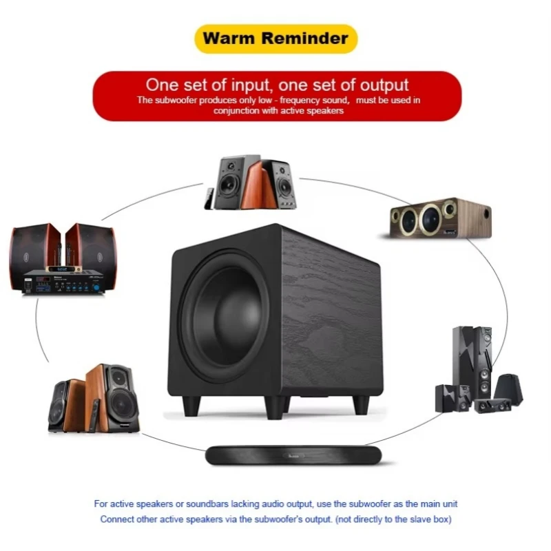 Haut-parleur de caisson de bas - Home Cinema Complet avis et prix