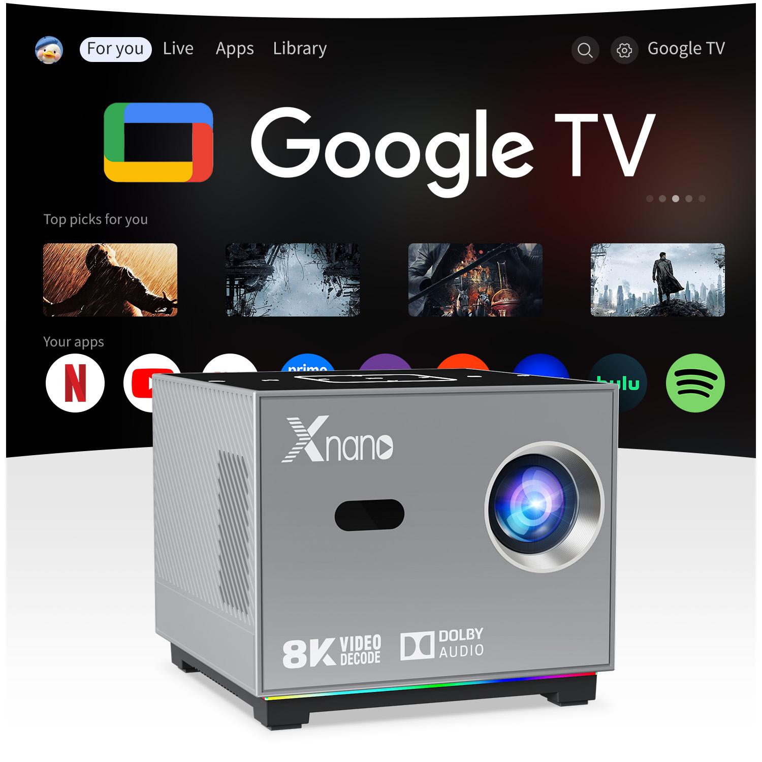 Xnano Portable Smart Projector - Home Cinema Rack avis et prix