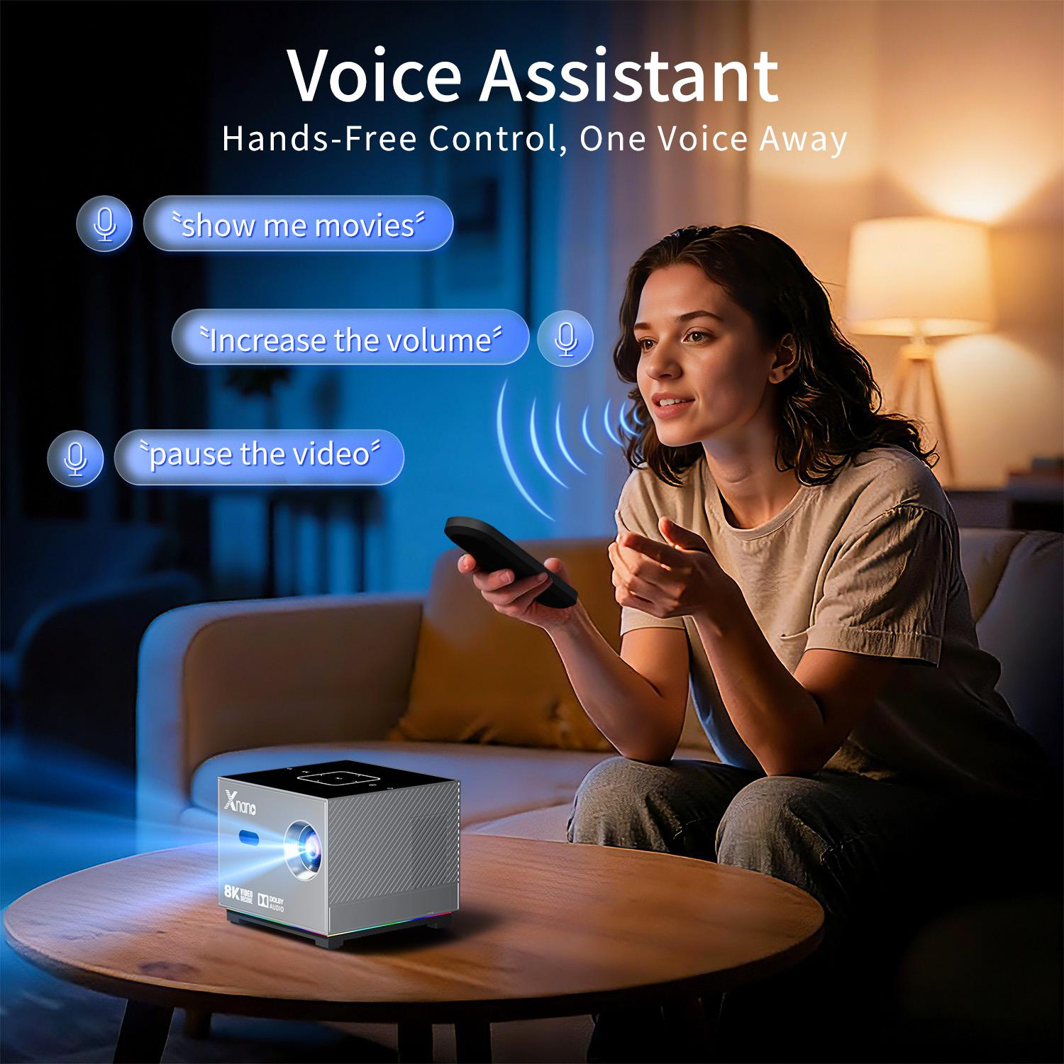 Xnano Portable Smart Projector - Home Cinema Rack avis et prix