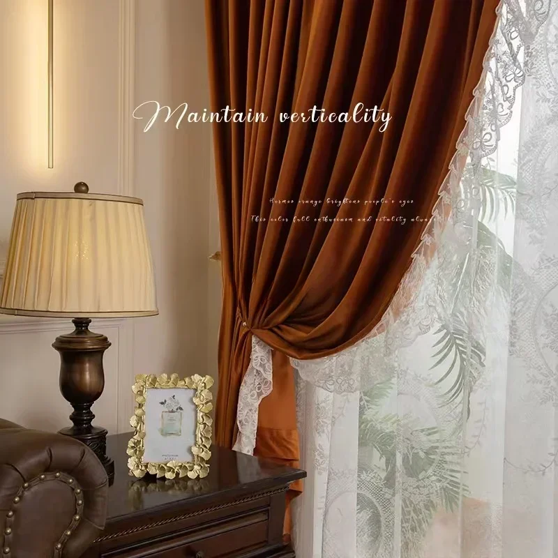 Rideaux de luxe en dentelle de - Blackout Curtain Thick avis et prix