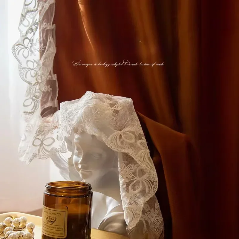 Rideaux de luxe en dentelle de - Blackout Curtain Thick avis et prix