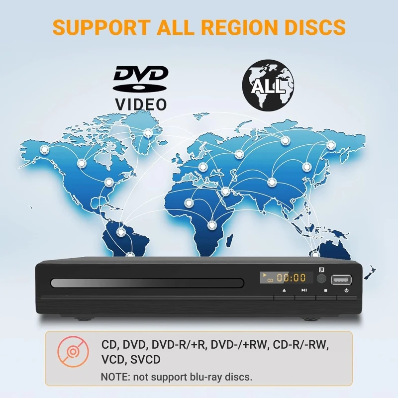 Lecteur DVD domestique 1080P p - Home Cinema Avec Lecteur Dvd avis et prix