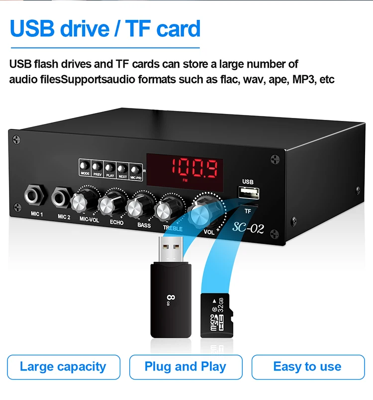 Woopker amplificateur Audio 2* - Home Cinema Sound System avis et prix