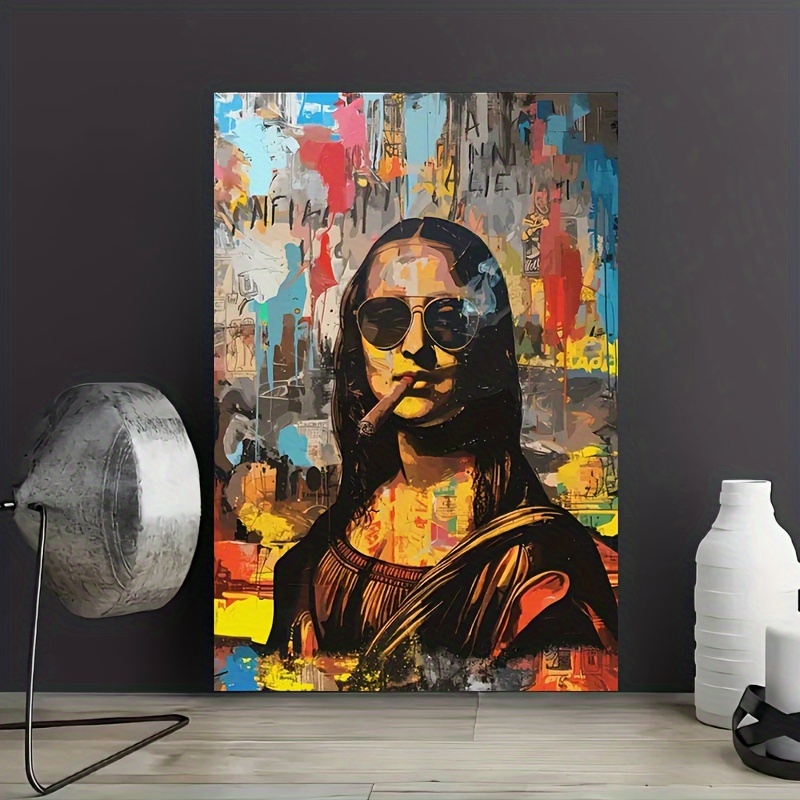 Toile d'aquarelle créative Mon - Home Cinema Decor avis et prix