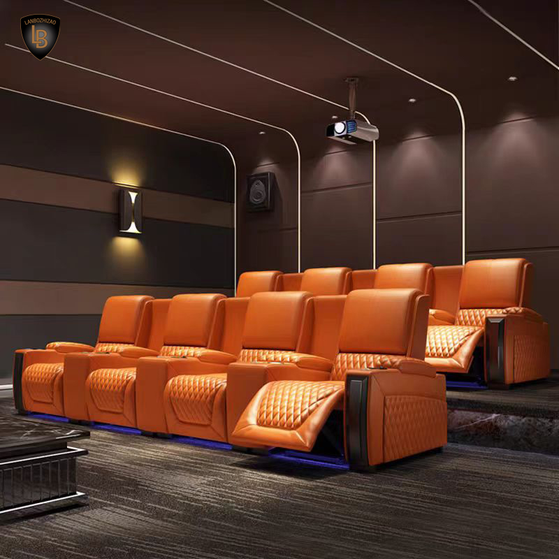 Canapé inclinable moderne à si - Home Cinema Recliner Chairs avis et prix