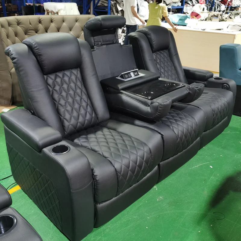 Canapé de cinéma VIP en cuir v - Home Cinema Recliner Chairs avis et prix