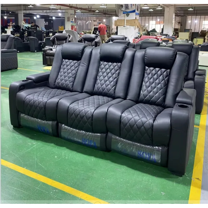 Canapé de cinéma VIP en cuir v - Home Cinema Recliner Chairs avis et prix