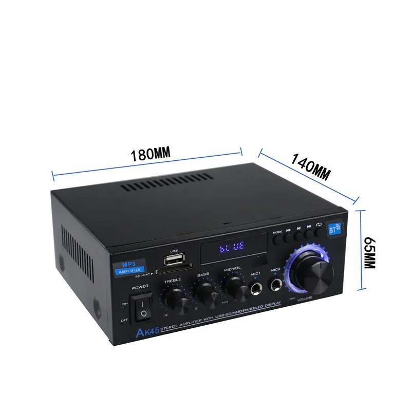 AK45 HiFi amplificateur Audio  - Home Cinema Sound System avis et prix