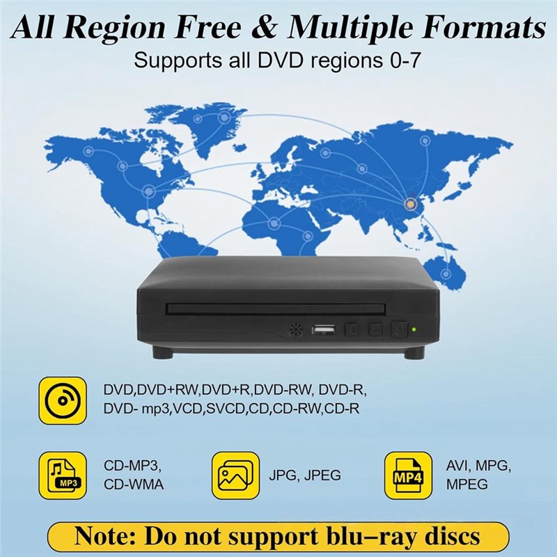 【VALUE MONEY】-Mini lecteur DVD - Home Cinema Avec Lecteur Dvd avis et prix