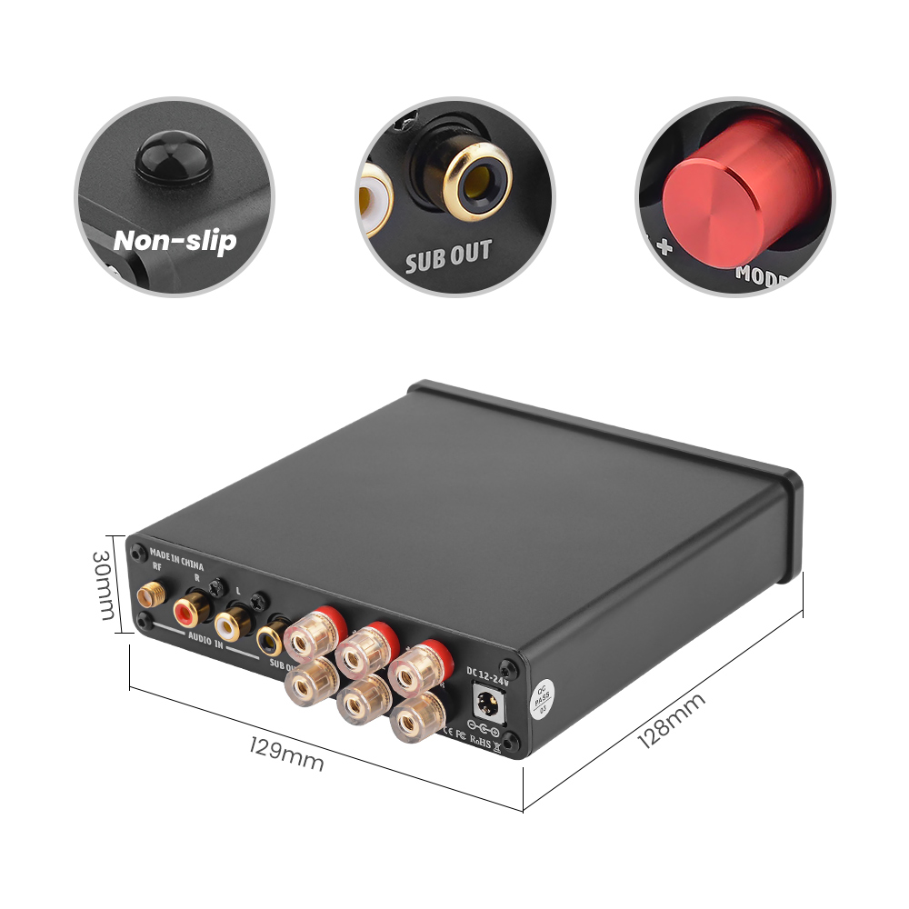 AIYIMA Audio B01 Bluetooth TPA - Home Cinema Sound System avis et prix
