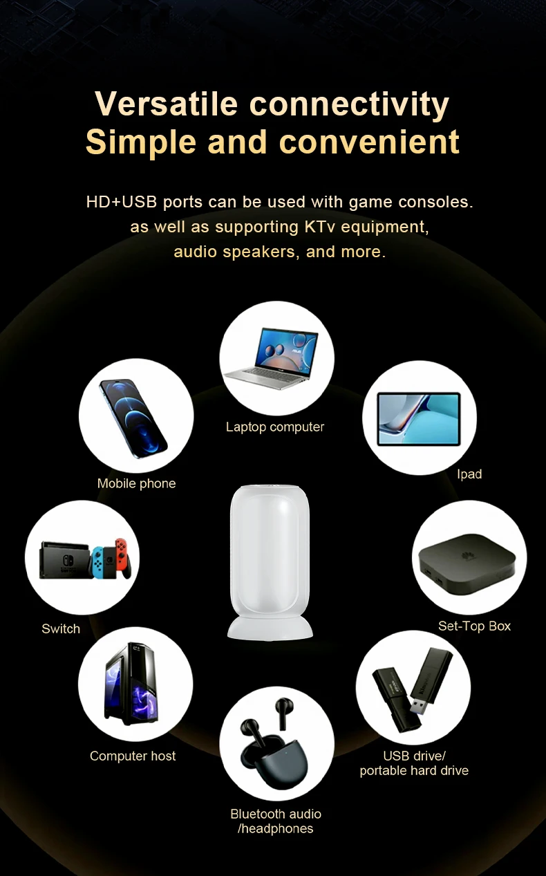 Mini projecteur 2026 TS-6 4K p - Home Cinema Gaming avis et prix