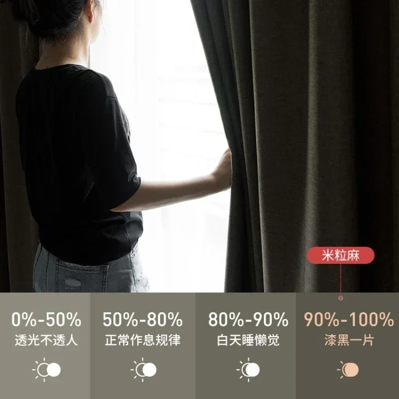 Rideaux occultants de luxe en  - Blackout Curtain Thick avis et prix