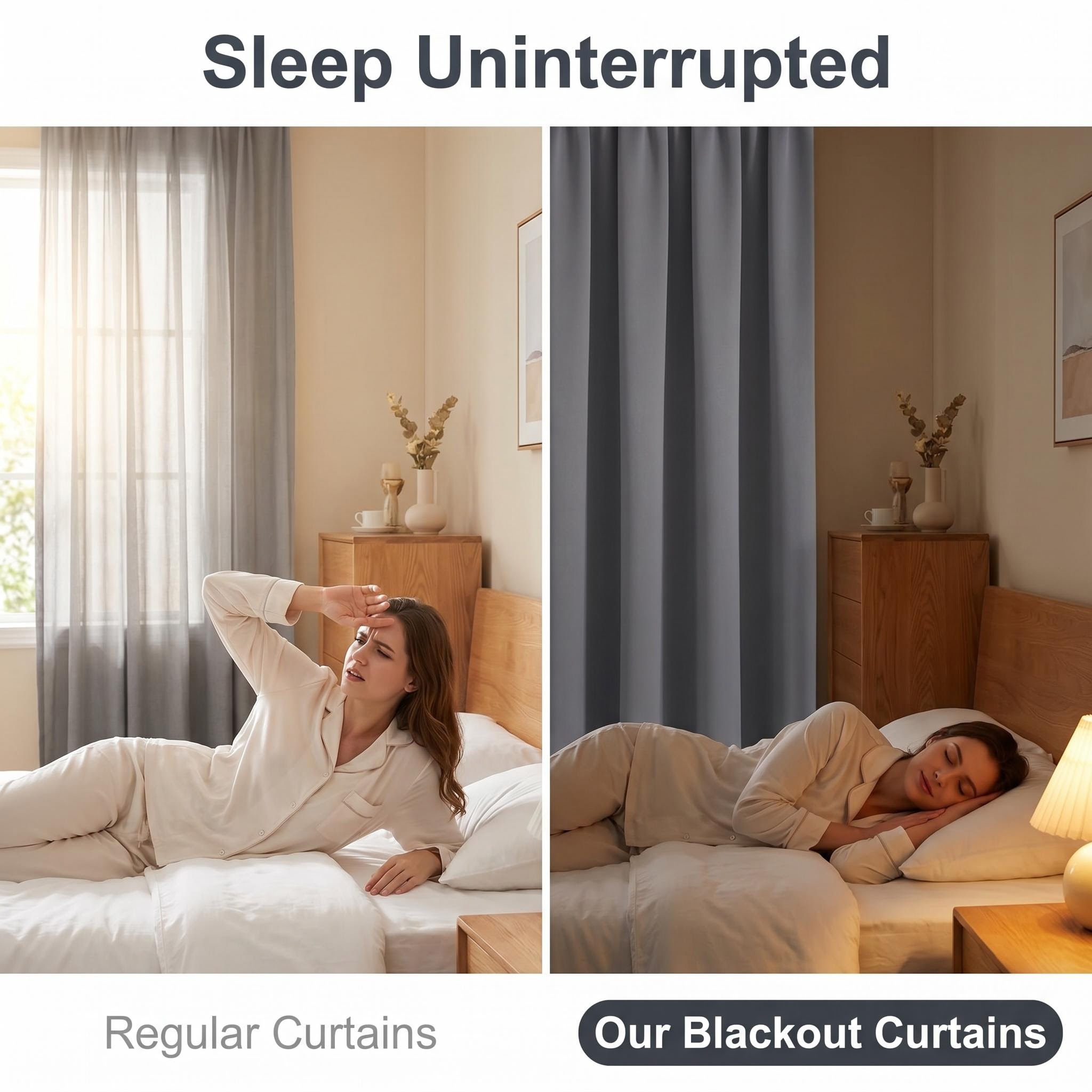 Rideaux occultants 100 %, doub - Blackout Curtain Thick avis et prix