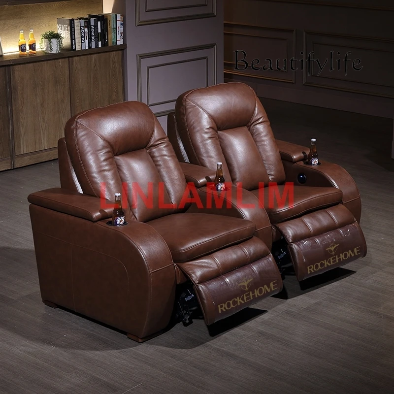 D MANBAS canapé inclinable éle - Home Cinema Recliner Chairs avis et prix