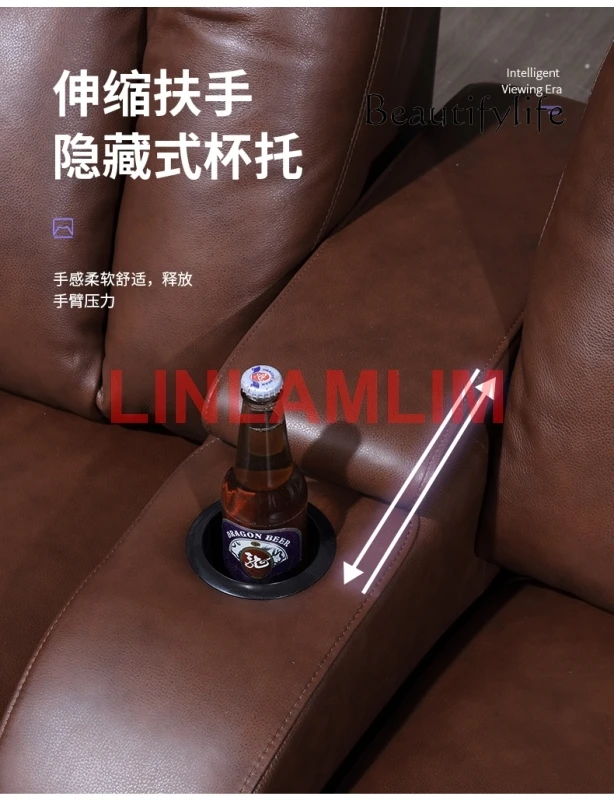 D MANBAS canapé inclinable éle - Home Cinema Recliner Chairs avis et prix