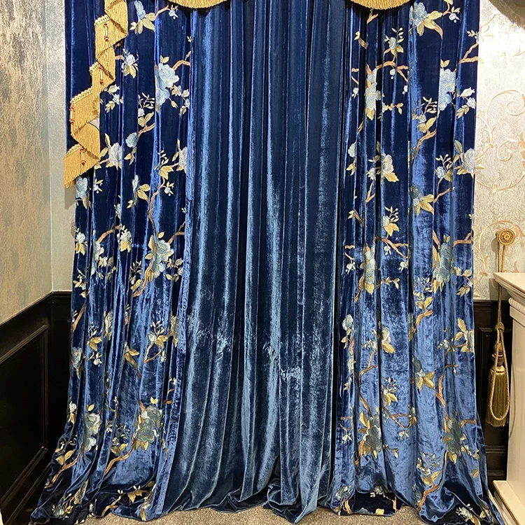 Rideaux d'ombrage épais brodés - Blackout Curtain Thick avis et prix