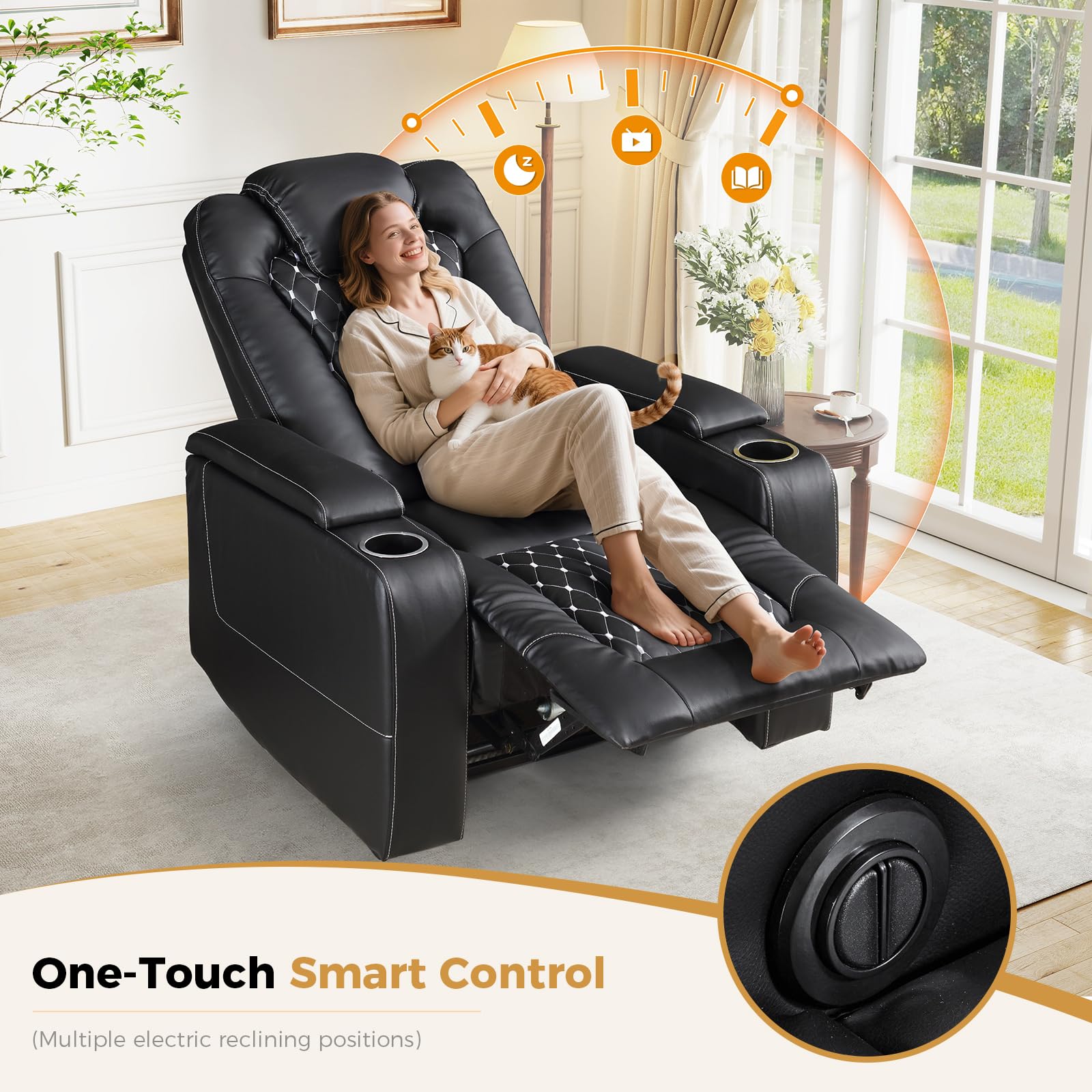 Fauteuil inclinable électrique - Home Cinema Recliner Chairs avis et prix