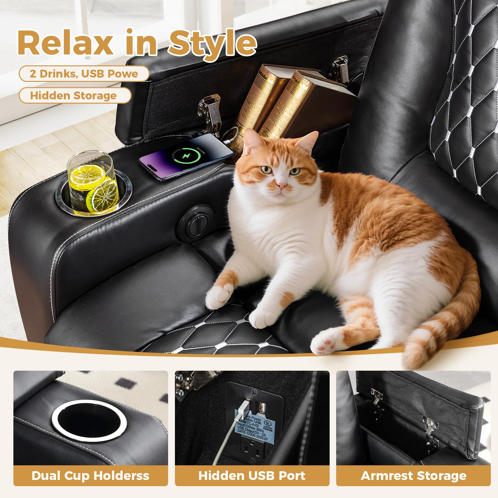 Fauteuil inclinable électrique - Home Cinema Recliner Chairs avis et prix