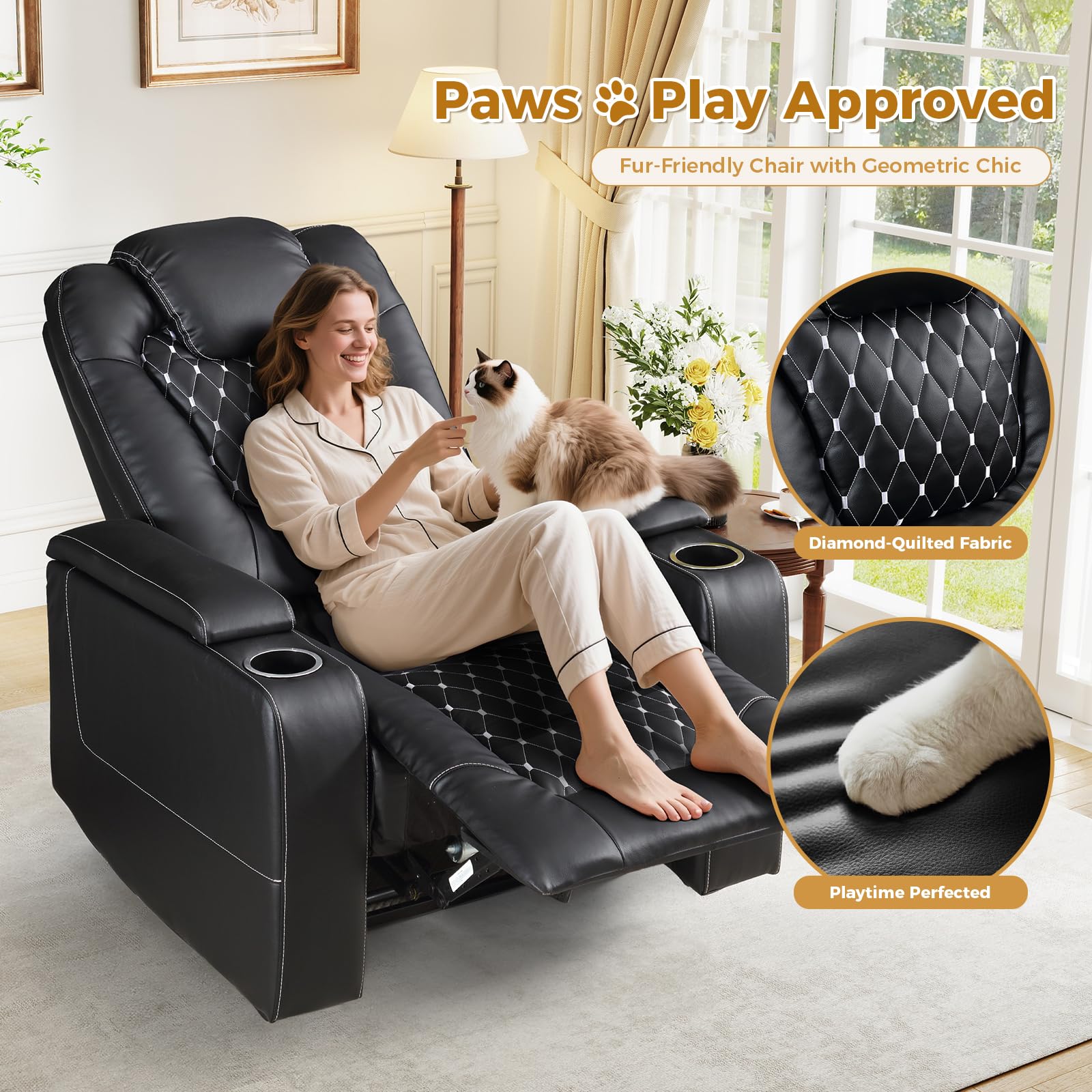 Fauteuil inclinable électrique - Home Cinema Recliner Chairs avis et prix