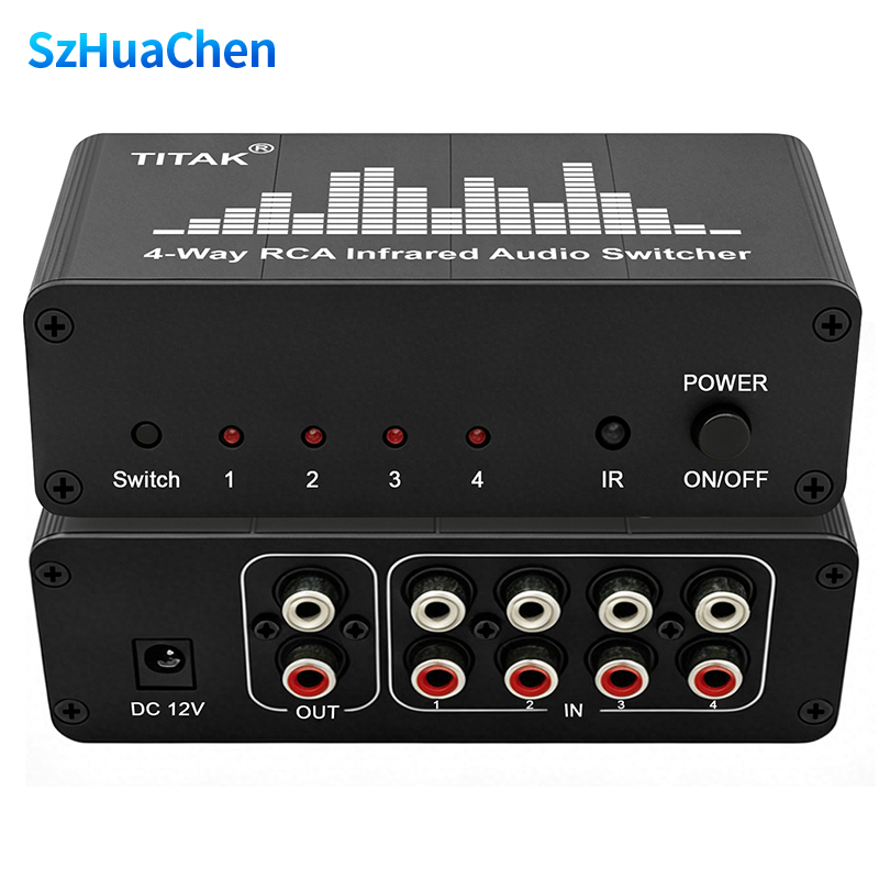 Commutateur audio stéréo IR 4  - Home Cinema Sound System avis et prix