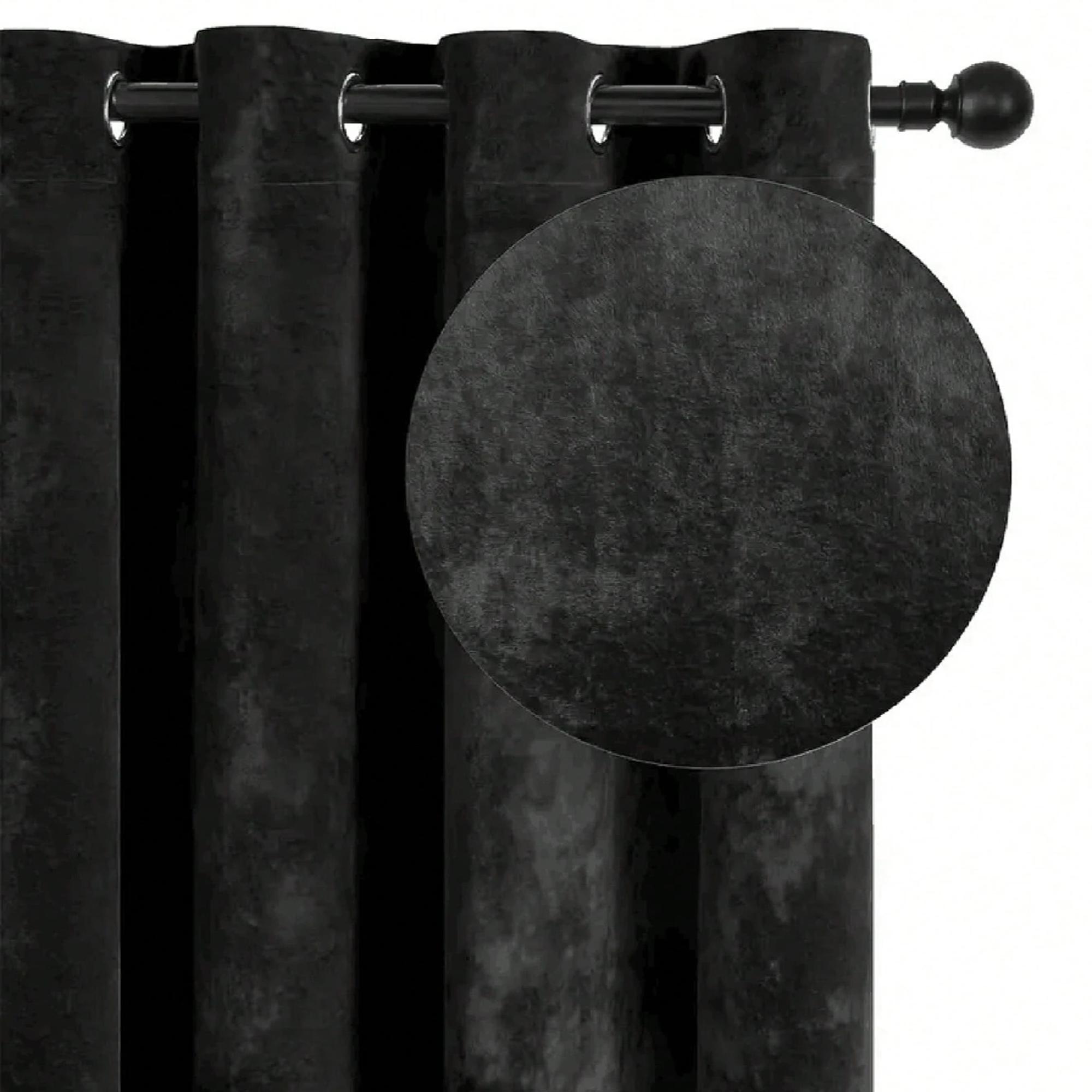 1 rideau occultant en velours  - Blackout Curtain Thick avis et prix