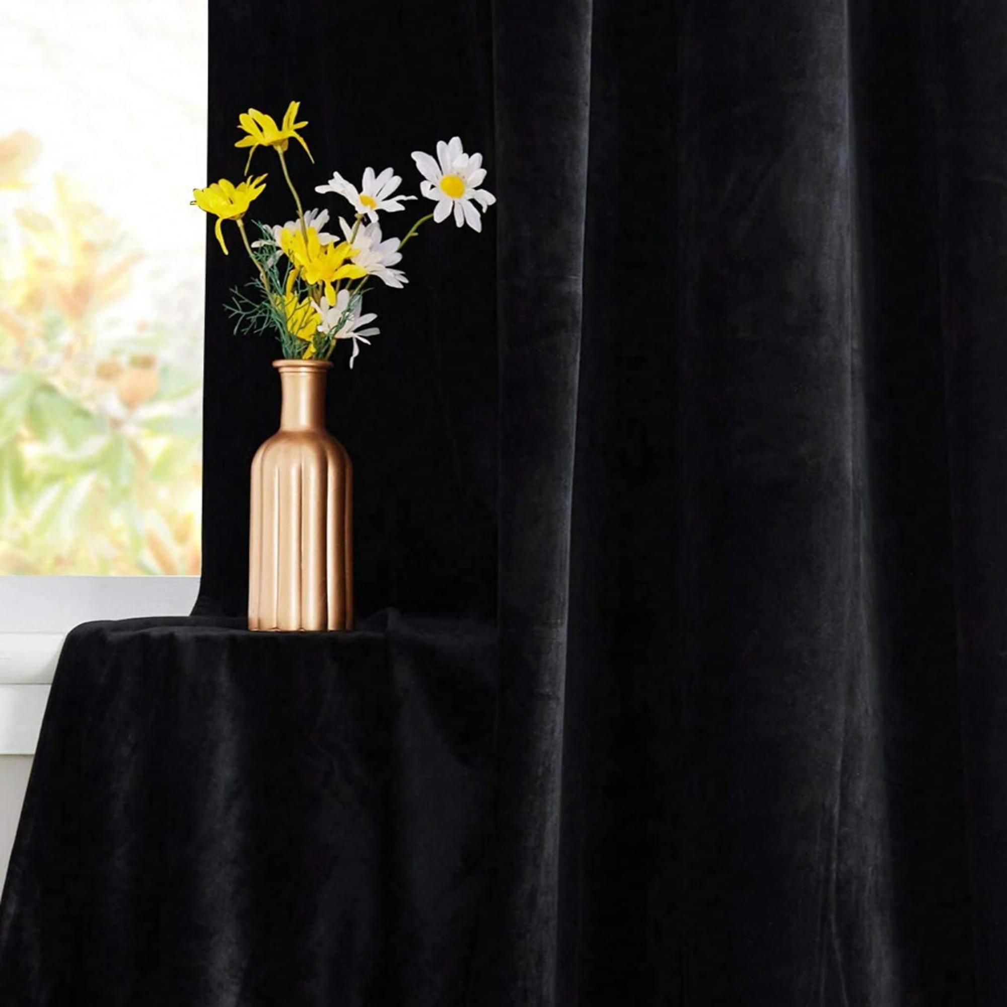 1 rideau occultant en velours  - Blackout Curtain Thick avis et prix