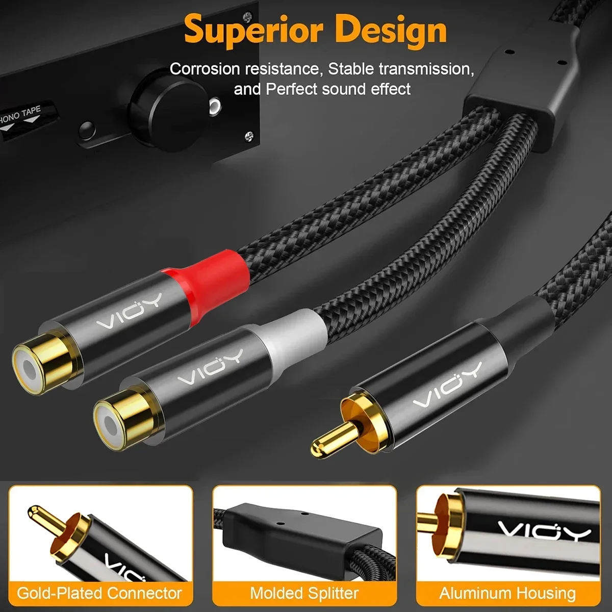 Câble d'extension RCA Y Splitt - Home Cinema Sound System avis et prix