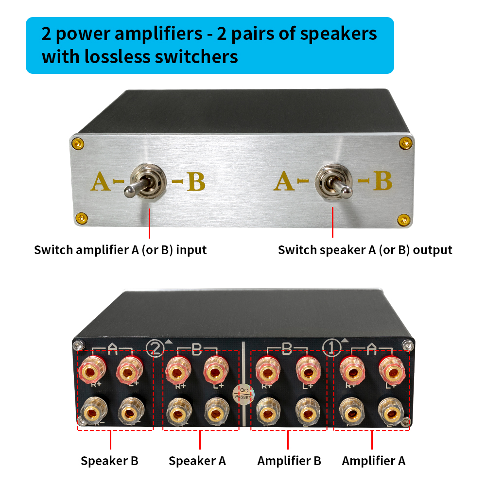 Commutateur de Haut-Parleurs,  - Home Cinema Speaker System avis et prix