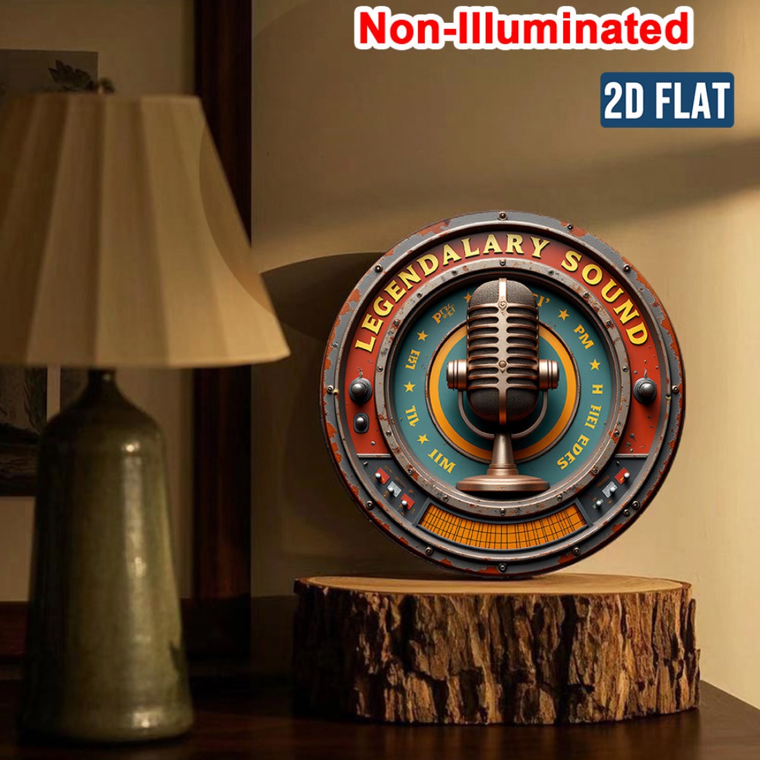 Panneau métallique 2D d'art mu - Home Cinema Decor avis et prix