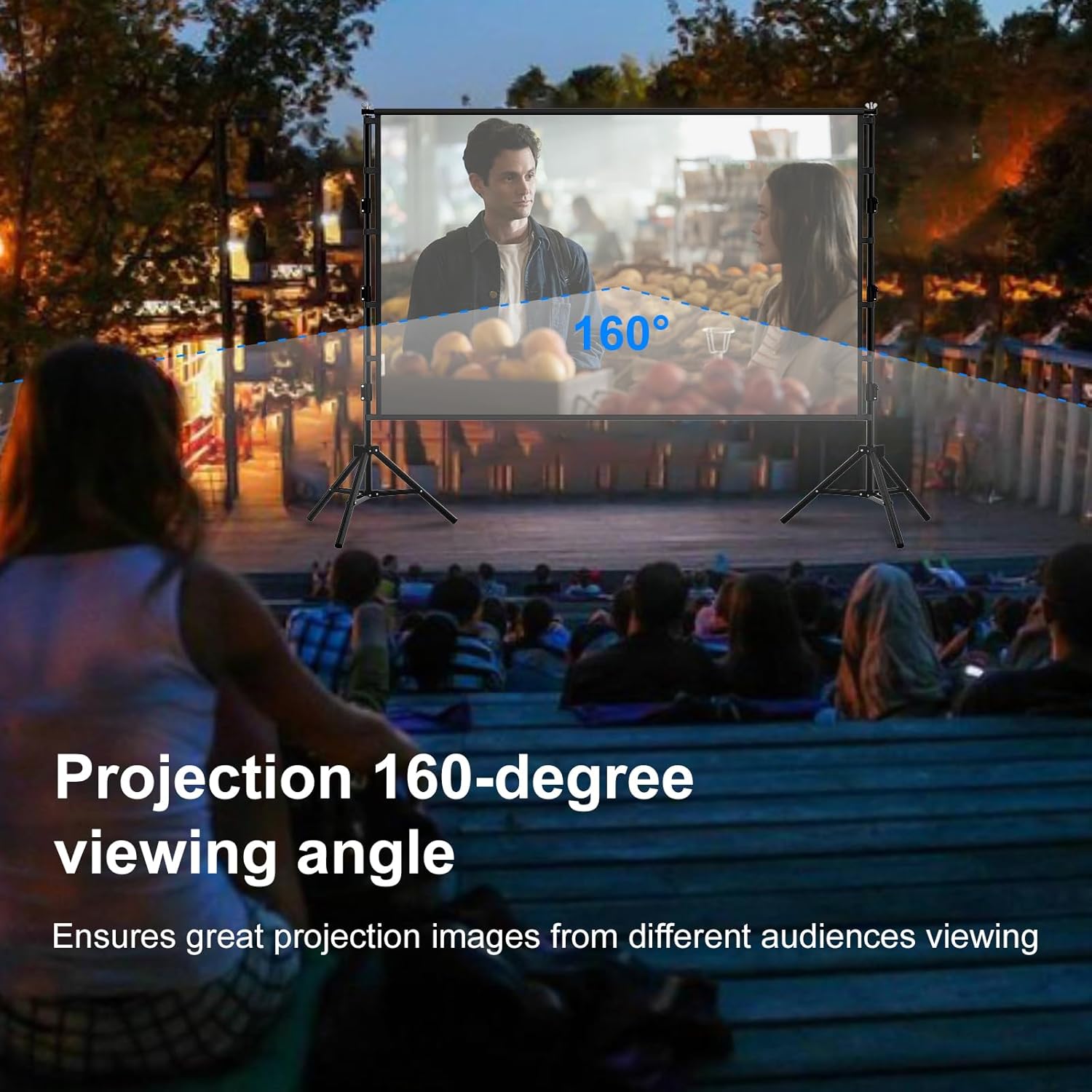 Écran de projection VEIDADZ av - Home Cinema Rack avis et prix
