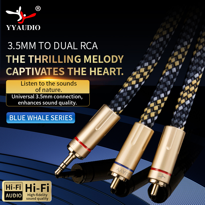 Câble audio 3,5 mm vers 2 RCA, - Home Cinema Sound System avis et prix