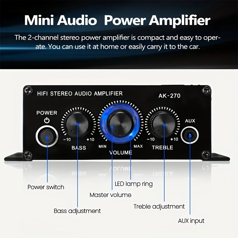 Mini amplificateur de puissanc - Home Cinema Speaker System avis et prix