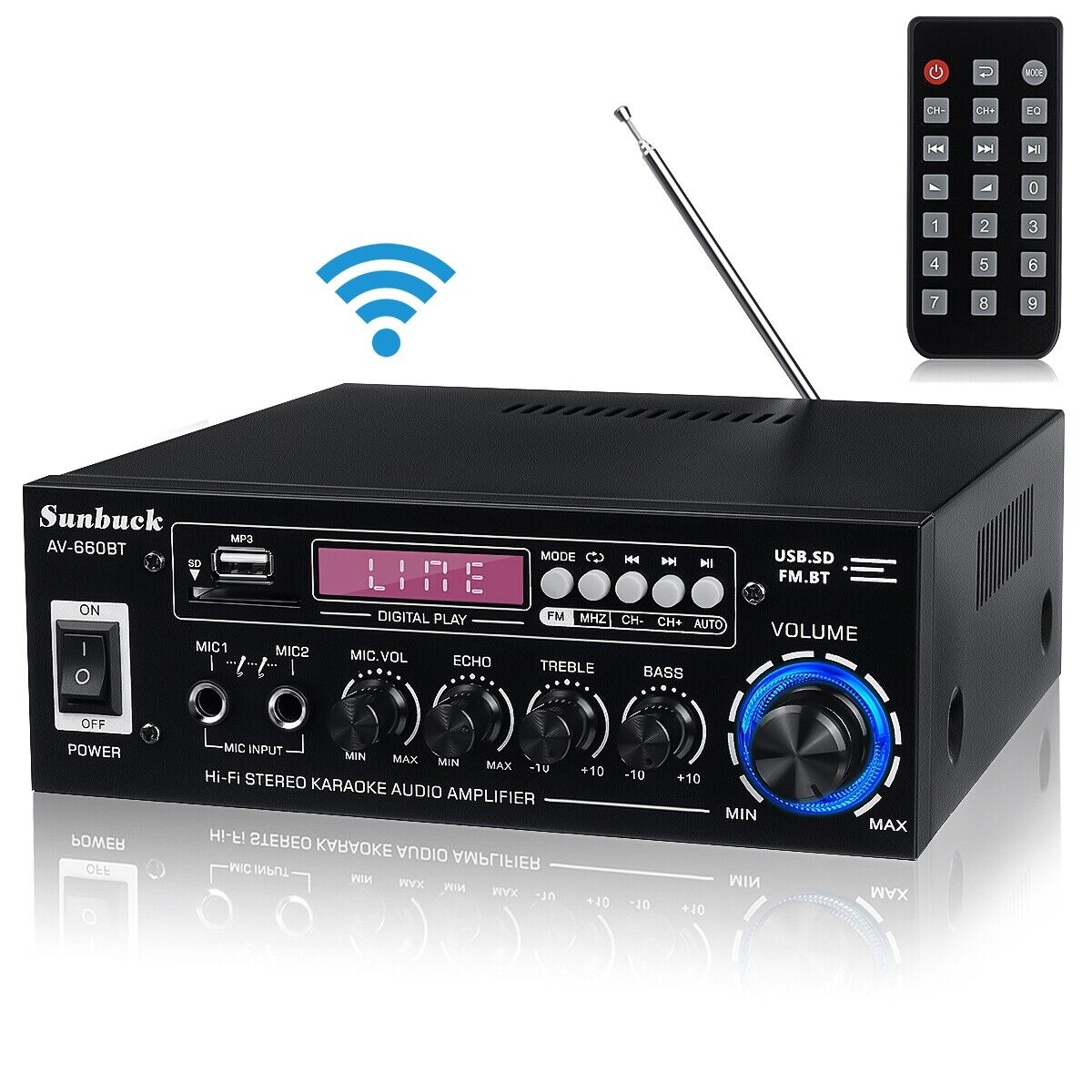SUNBUCK AV-660BT/AK370 BT5.0 a - Home Cinema Sound System avis et prix