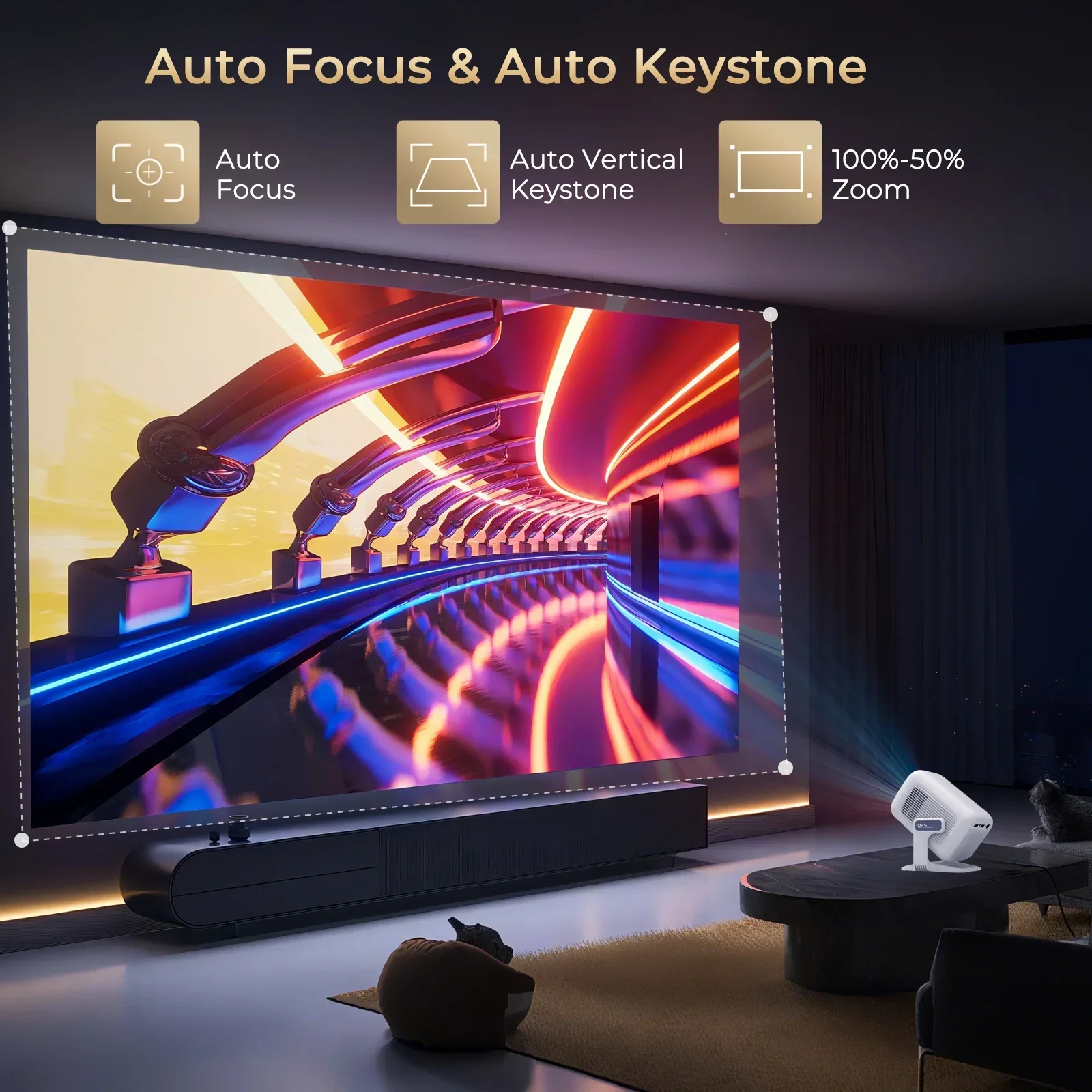 LynCast 4K X3AQ projecteur 500 - Home Cinema Focal avis et prix