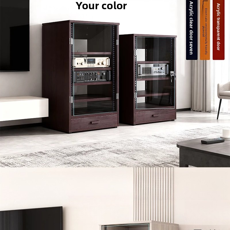 Armoire d'amplification 8U - 1 - Home Cinema Rack avis et prix