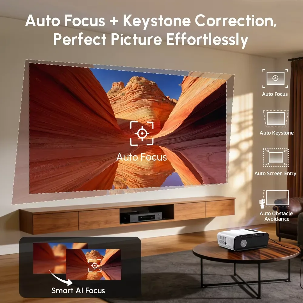 Nouveau projecteur A9S 4k 4000 - Home Cinema Speaker System avis et prix